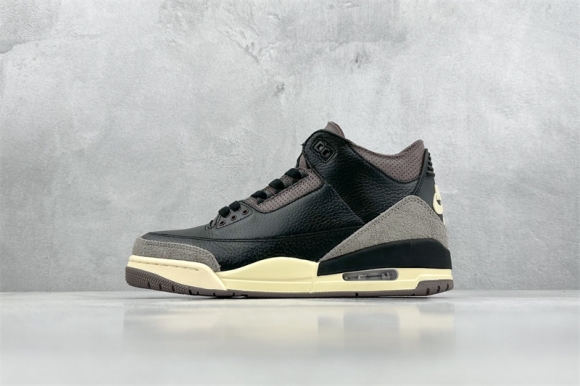 Air Jordan 3 black purple FZ4811-001