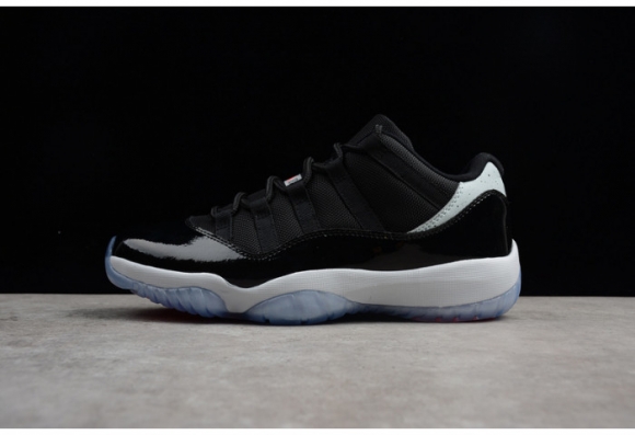AIR JORDAN 11 RETRO LOW "INFRARED 23" black mens 528895-023
