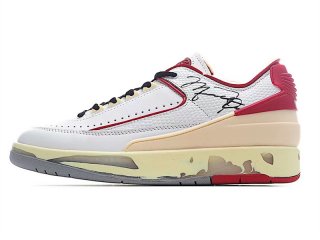 Off-White x Air Jordan 2 Low SP White Red DJ4375-106