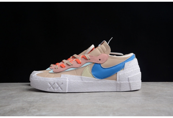 Kaws x Sacai x Nk Blazer Low "Purple Dusk" DM7901-100