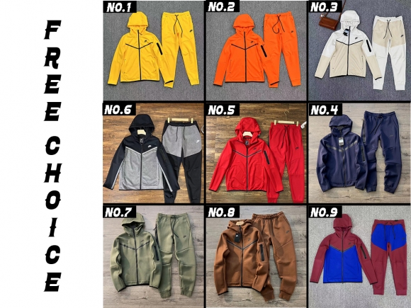 Nike NSW Tech Fleece More Colors [Dress + pants set] For more styles contact customer service!