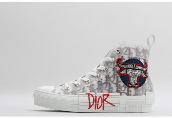 B23 OBLIQUE HIGH TOP SNEAKERS T00853H068