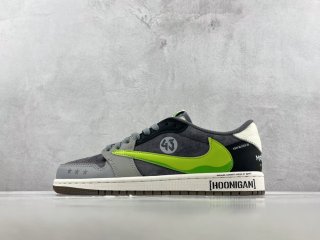 Jordan 1 Retro Low OG SP Travis Scott "Psychic Racing“Grey Green 0790-043