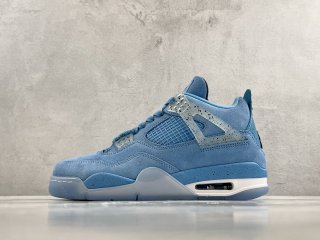 Air Jordan 4 Retro UNC PE North Carolina Blue Limited
