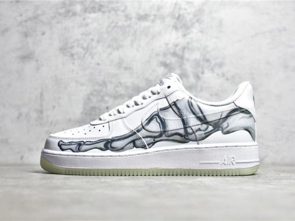 Nike Air Force 1 LowSkeleton Halloween (2018) BQ7541-100