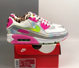 Nike Air Max90 Joint Air Cushion Mesh Breathable Running Shoes CQ2559-100