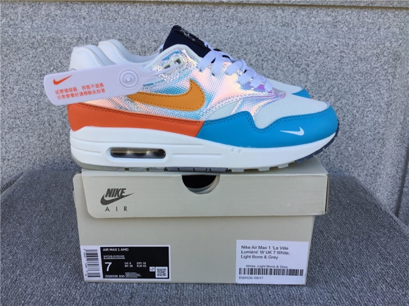 Nike Air Max 1 Nike Half Palm Air Cushion Retro Running Shoes DQ9326-200
