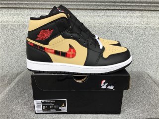 Air Jordan 1 Mid "Tartan Swoosh
