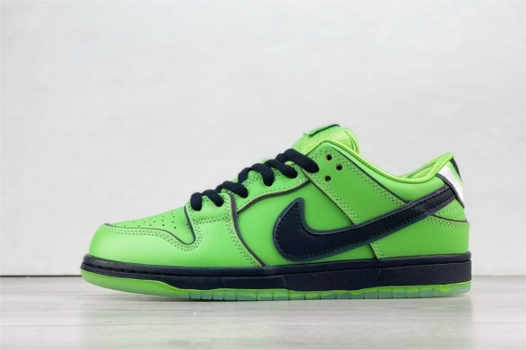 Nike SB Dunk Low The Powerpuff Girls Buttercup FZ8319-300