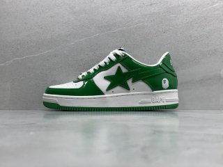 GT A Bathing Ape Bape Sta Sta Low Green White