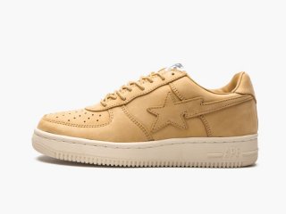 A BATHING APE® Mens BAPE STA YELLOW NUBUK