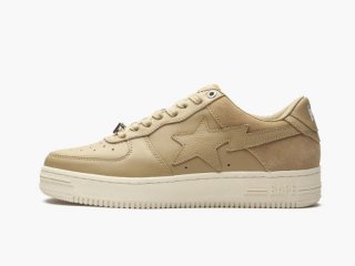 A BATHING APE® Mens BAPE STA "Beige" BEIGE