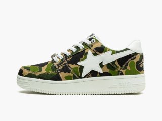 A BATHING APE® Mens BAPE STA "Camo" Green/Camo