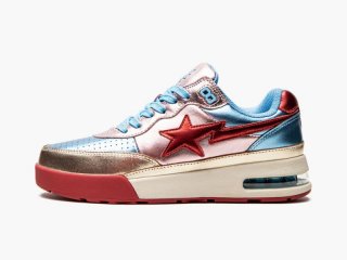 A BATHING APE® Womens ROAD STA L Pink