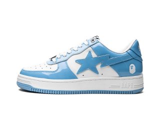 A BATHING APE® Mens BAPE STA LOW M2 IT Blue