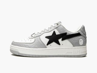 A BATHING APE® Mens BAPE STA LOW M2 IT GREY