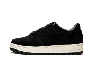 A BATHING APE® Mens BAPE STA LOW M2 IT BLACK