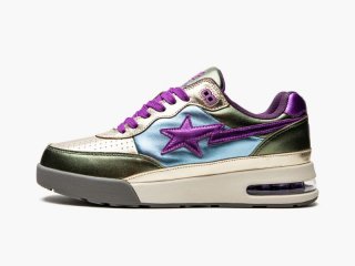 A BATHING APE® Womens ROAD STA L Green