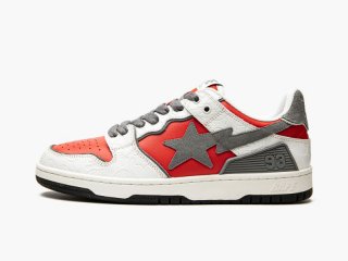 A BATHING APE® BAPE SK8 STA #4 M2 IT Beige/Grey/Red