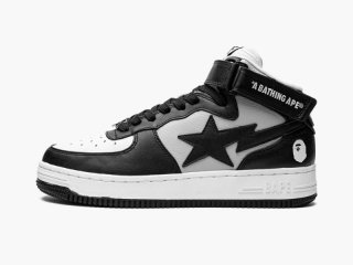 A BATHING APE® Mens BAPE STA MI #2 M2 Black/White